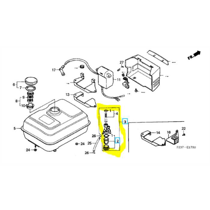 Robinet ess.G100-150-200-400, 16950-883-045, 16950-883-025