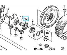 Rondelle cliquet traction HR, 90555-VB3-801