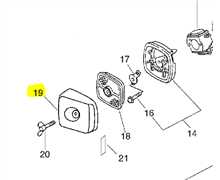 Boitier fermeture de filtre a air ECHO hcr1500, 13031306563, 130313-06563