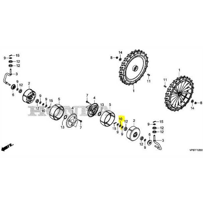 Rondelle d'onde Honda Miimo 3000, 90552VP9003, 90552-VP9-003