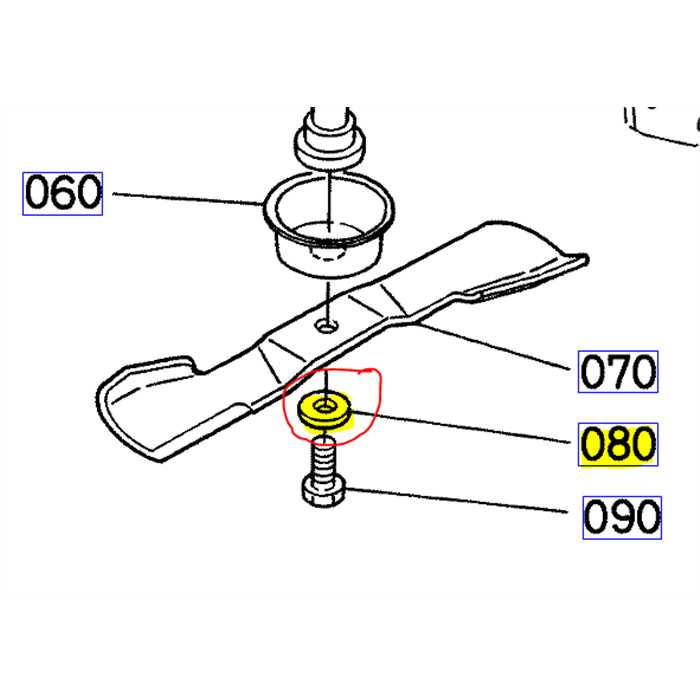 Rondelle de lame KUBOTA G18-G21, K511271333, K5112-7133-3, K5112-7133-1, K5112-7133-2, K5112-71332, K5112-71331, K511271330, K511271332, K5112-71330, K511271331, K5112-7133-0