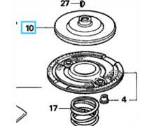 Rotostop disque supérieur HRH..., 75130-VA4-000, 75130VA4000