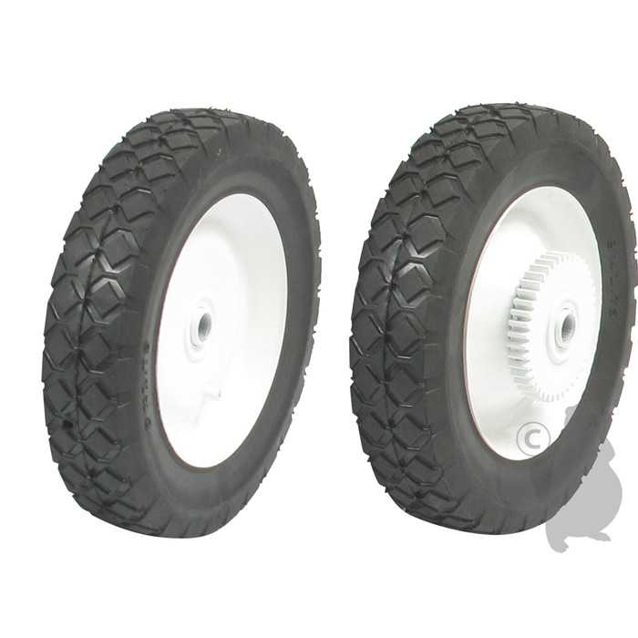 Roue en acier avec Pignons 42 dents adaptable pour TORO / WHEEL HORSE - diam : ext: 203mm largeur d, 7103196, 710-3196