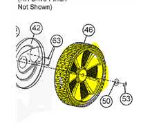 Roue brosse Brinli sts42 apres 2014, 1008987