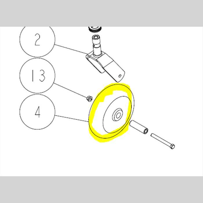 Roue avant Orec a fléaux, 80161472700