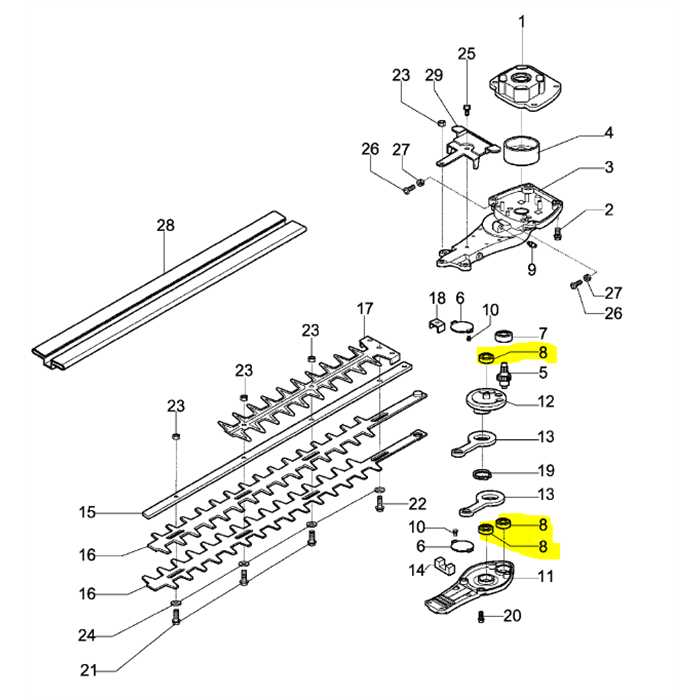 Roulement EFCO tG2750xp, W58040008R