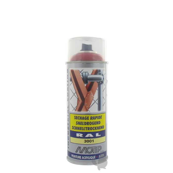 Peinture rouge ISEKI aérosol 400 ML., 8202418, 820-2418