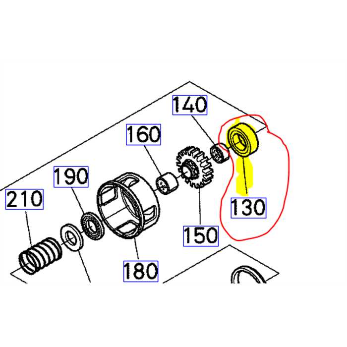 Roulement de boite KUBOTA GR1600 - GR2100, 08131-06203, 0813106203