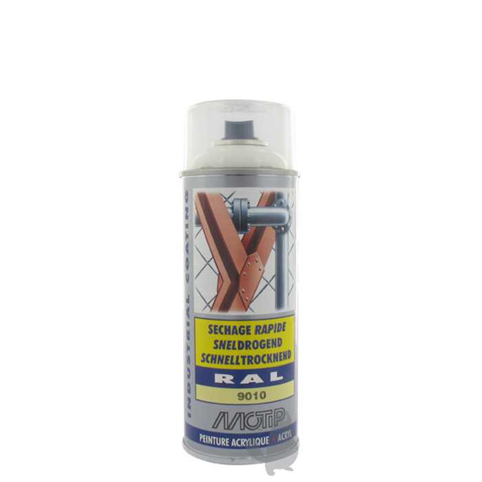 Peinture blanc standard aérosol 400 ML., 8202430, 820-2430