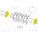 Roulement de rotor ELIET SuperProf /2000 ucpf208 vendu à la pièce BL801604001, BL801604001, BL801 604 001, BL 801 604 001