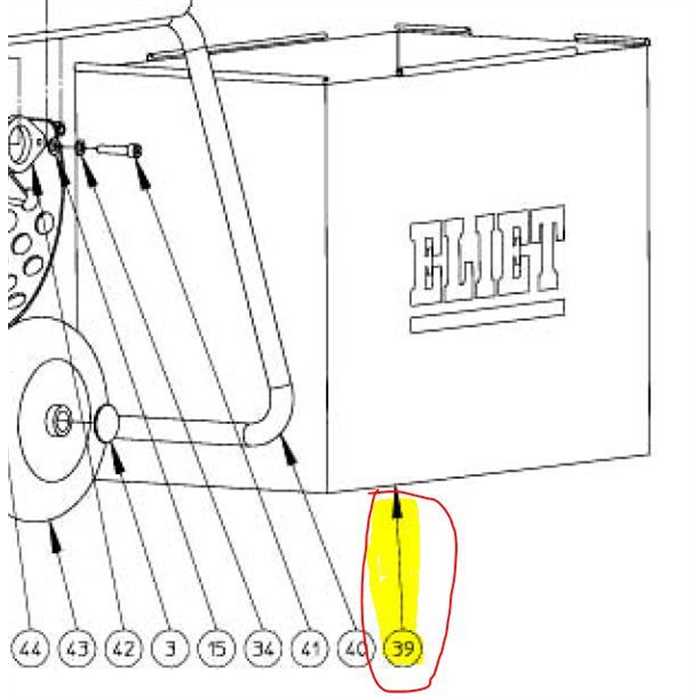 Sac de ramassage ELIET Primo BQ.348.020.010, BQ348020010, BQ348 020 010