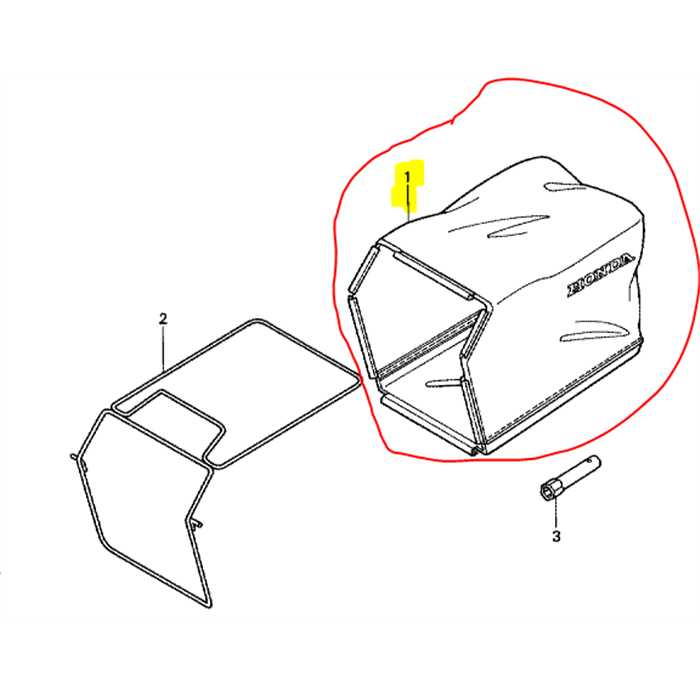 Toile de bac a herbe HONDA IZY46, BAC HERBE, 81320-VH4-013, SAC HERBE, 81320-VH4-003, 81320VH4003