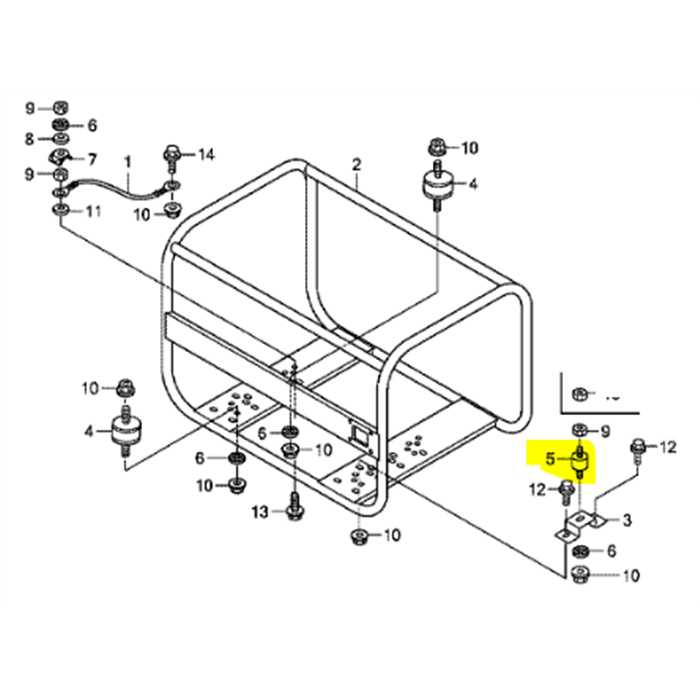 Silent-bloc 4 ec2200, 68321-ZD5-000