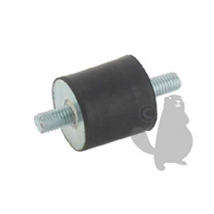 Silent bloc adaptable pour ASMOTOR AS21-165 AS26 AH8 - 30 x 30mm diam : M8 - dureté Shore: 50. Rem, 6906454, ASE04824, 4824, 690-6454, E04824, E11775, E03429