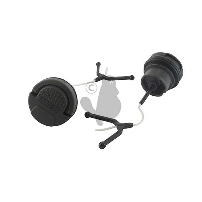 Bouchon de réservoir adaptable HUSQVARNA pour réservoirs huile et essence: T540X réservoir huile un, 5309647, 5778786-03., 530-9647