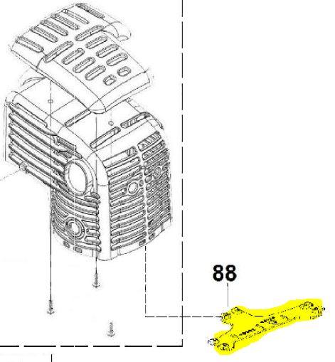 023904 supporto guarnizione marmitta 2.5 - 2.9, 23904, AC23904, 023904