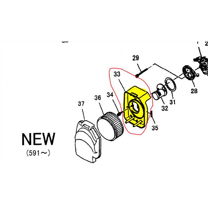 Support de filtre a air Shindaiwa eb630, A225-000380, 68206-82390, ECA225000380