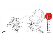 Bouchon de siège HONDA HF2417, 80630-VK1-003, CG25737001H0