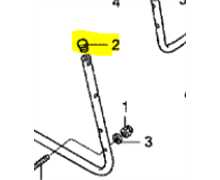 Bouchon bout de bac herbe tracteur HONDA - CastelGarden, 18566110/0, CG18566110H0