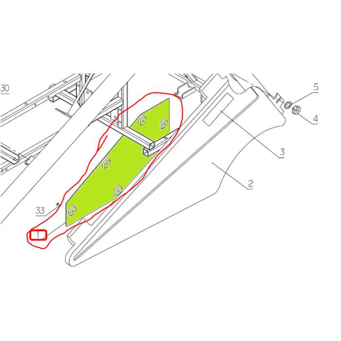 Tole aluminium protection de capot lateral ETESIA Bahia, 28319, ET28319