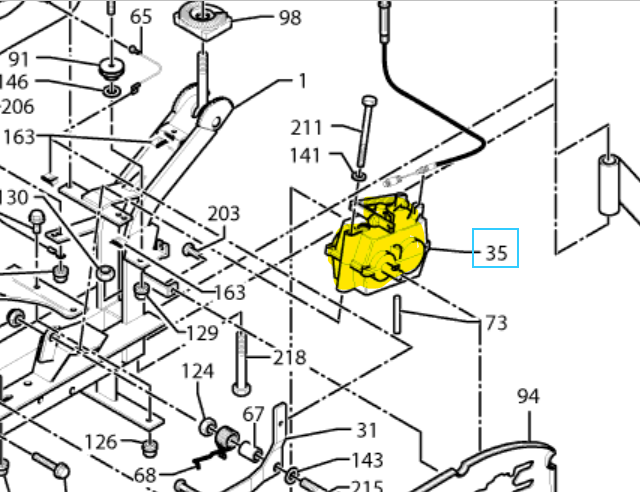 Transmission de marche ar motoculteur honda FG314 FG315, 80016-V40-003, PB57720996, PB62996, PB57720996A