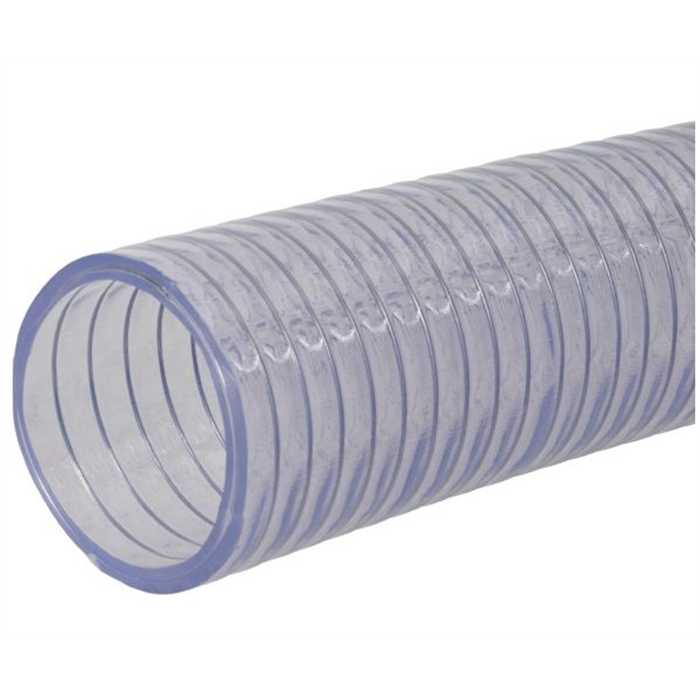 Tuyau aspiration 1"1/2" souple pvc le mètre intérieur 38mm, SL30112