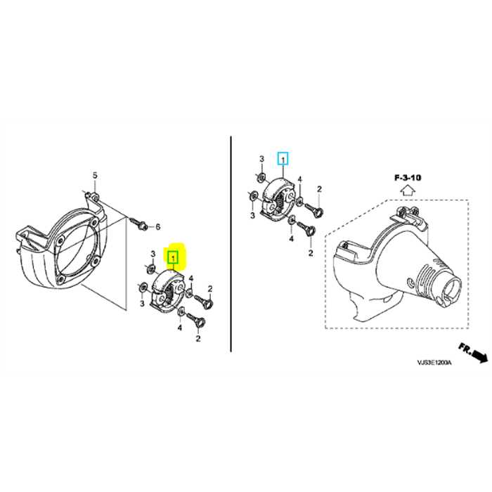 Embrayage Honda UMS425-UMK425, 22000ZM3003, 22000-ZM3-003