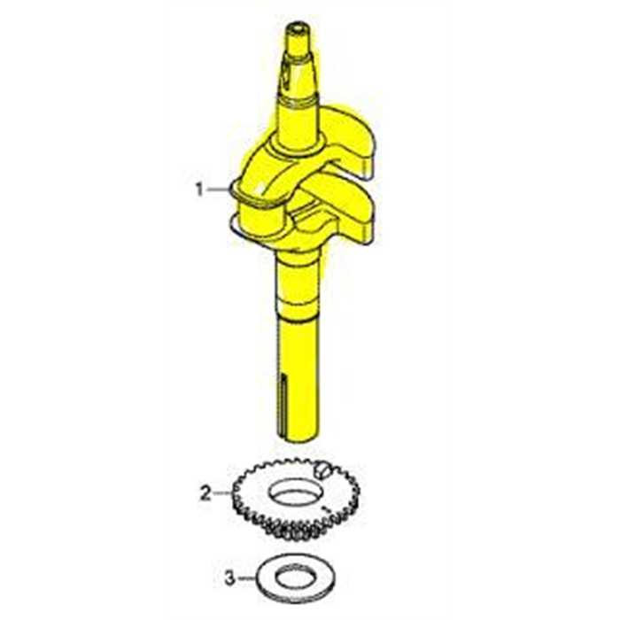 Vilbrequin GCVX170-GCVX200 hrx537, 13311Z9L860, 13311-Z9L-860