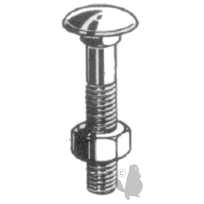 vis a tête ronde, 6404054, 640-4054