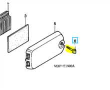 Vis capot f.air GXV140, 90004-ZG9-M00