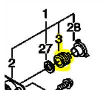 VIS DE POMPE A HUILE SHINDAIWA 320TS, 5214200750