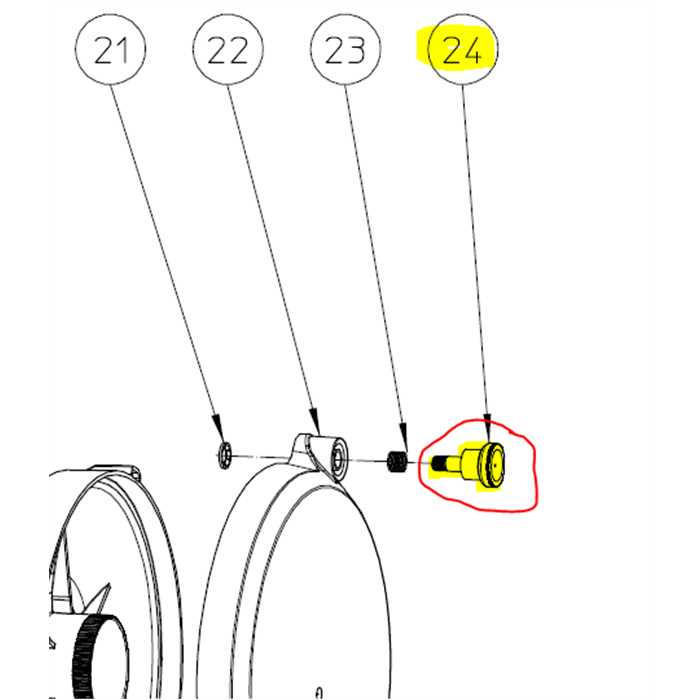 Vis de fermeture de rotor ELIET Neo BR930010200, BR930010200