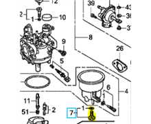 Vis de cuve HONDA ht3813 em5500 GX340 GX390, 16028-ZA0-701