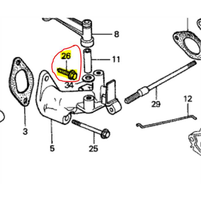 Boulon HONDA m6x20, 90022888010, 90022-888-010