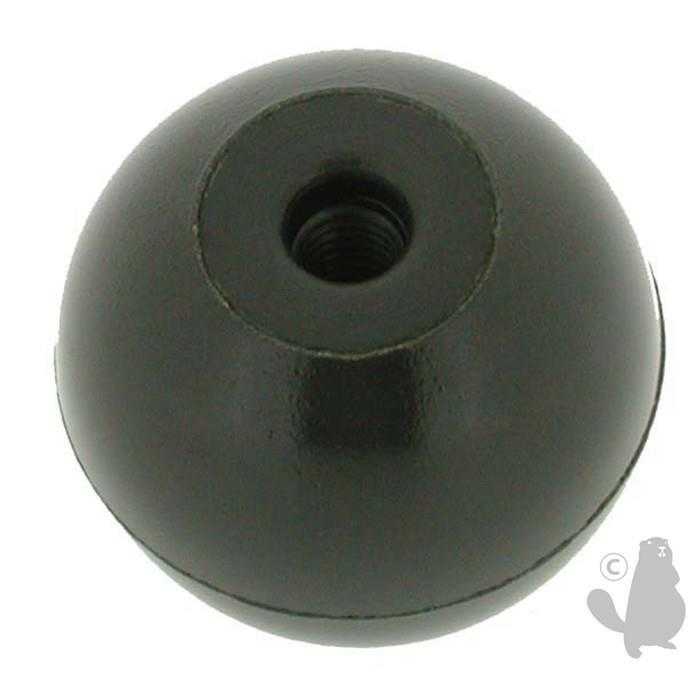 Boule pour levier - diam : ext: 30mm diam int: M6, 6931916, 693-1916