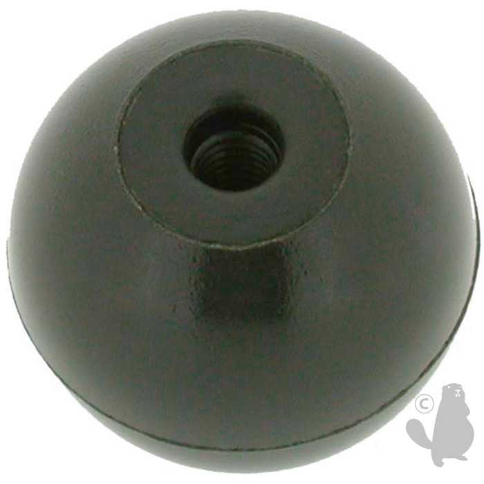 Boule pour levier - diam : ext: 40mm diam int: M12, 6936450, 693-6450