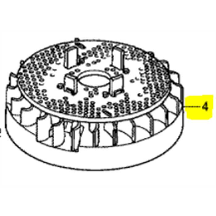 Volant magnetique HONDA GCV160 HRX*-HRG*, 31105ZM0000, 31105-ZM0-000