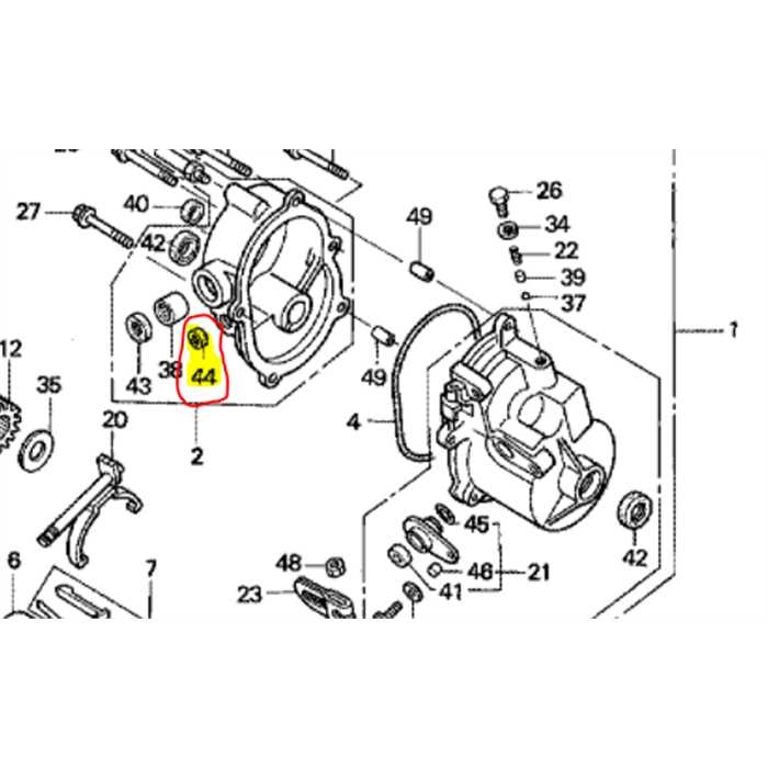 Bourrage de boite 8x14x5 HONDA HR*, 91207VA3J02, 91207-VA3-J02