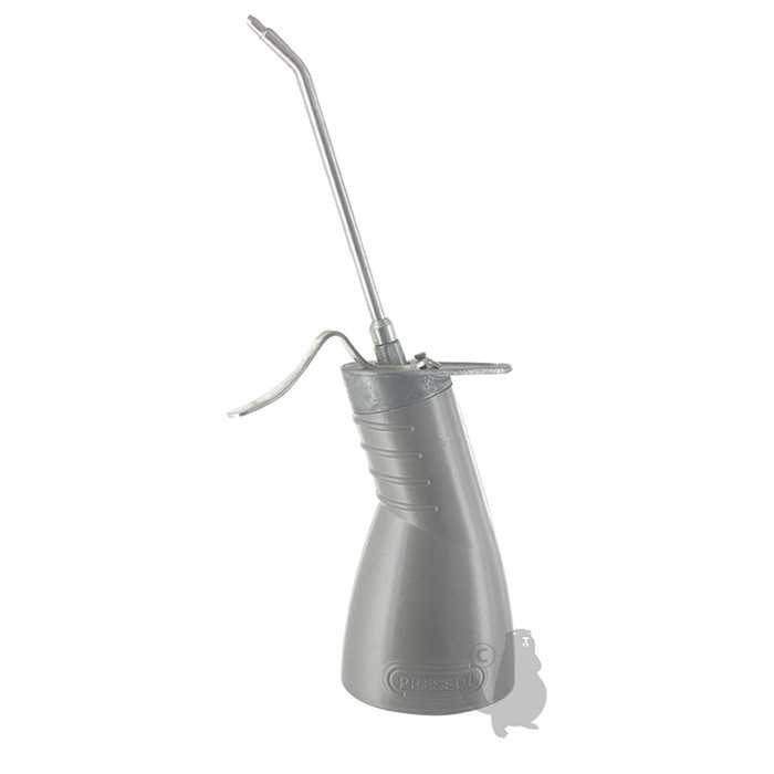 Burette PRO en zinc 200 ml - Pompe en laiton bec rigide clapet à  bille plongeur articulé. Haute, 9207010, 920-7010