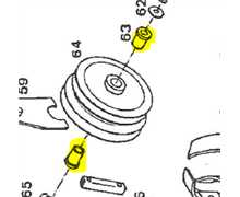 Buselure de poulie forges des margerides -obsolete, FM4FN900063XX, FM4FN-900-063XX, 03131