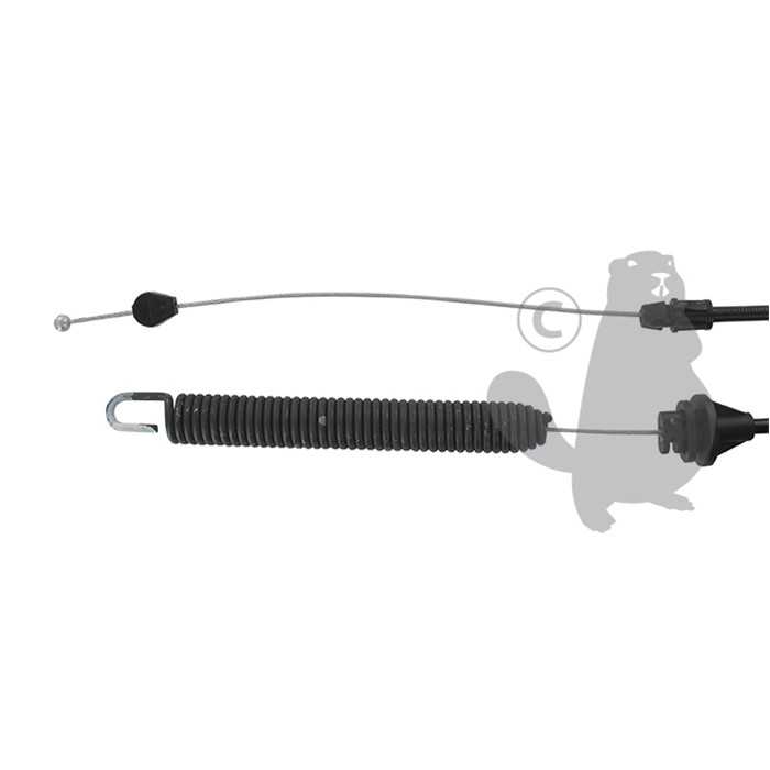 Cà¢ble dembrayage de lame adaptable AYP HUSQVARNA. Se monte sur les microtracteurs à  éjection arri, 6308423, 532176074, 630-8423, 583075401.