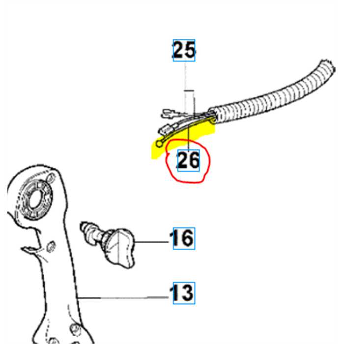 Cable de gaz complet souffleur Oleomac bv162, 56520067A