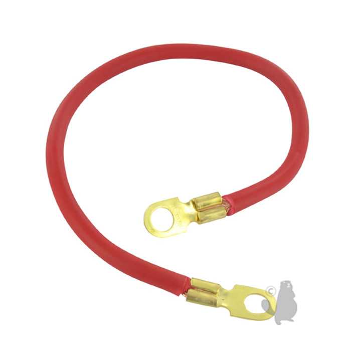 Cà¢ble de Batterie rouge à  6 conducteurs avec gaine polyvinyl. L: 405mm avec Oeillets diam : B21061, 2400446, 240-0446