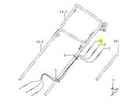 CABLE DE CHANGEMENT DE VITESSES ISEKI SW521, 250052000310, 6300022, 630-0022, 2500-520-003-10