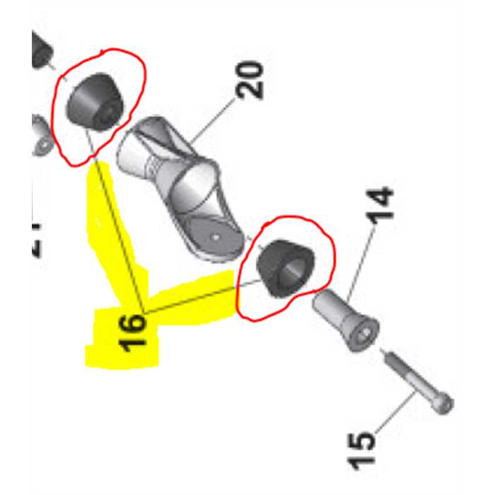 050338 gomma antivibrante, 50338, AC50338