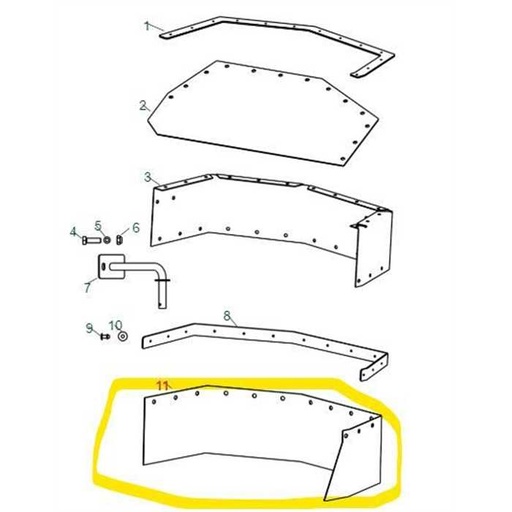 [LIM 4HK-E40] Caoutchouc Limpar WB Turbo H, 4HK-E40, LIM4HK-E40