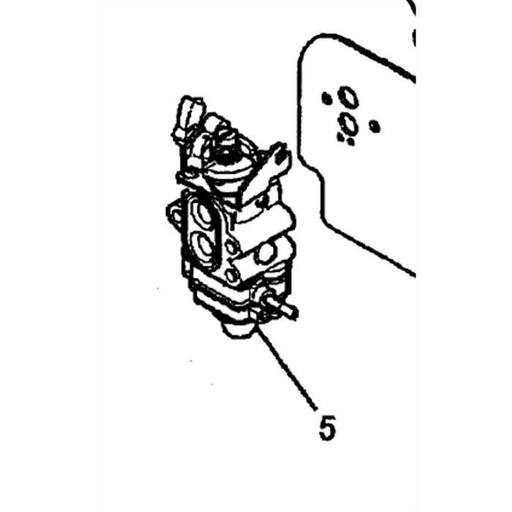 [7066-000-029-30] Carburateur complet ISEKI iht24-d58 - moteur tle24vd-715b, 706600002930, 7066.000.0293.0