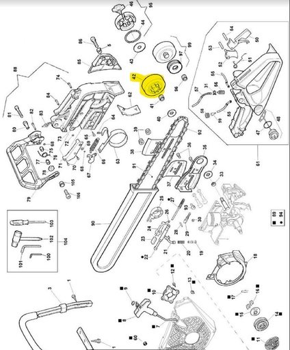 [AC-35144] Cloche embrayage ACTIVE 56.56 .325, 35144, AC35144, AC-36417, AC35358, AC-35358, AC36417, 35358, 36417