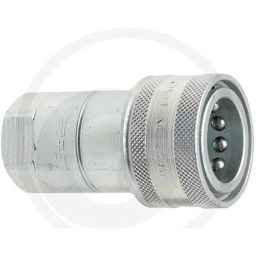 [NV14NPTF] Coupleur hydraulique a clapet femelle 1/4 bsp NV 14 NPT M, 86003906, NV14NPT-F