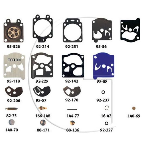 [K10-WAT] Membranes d’origine - RB KIT WALBRO, K10-WAT, 5202161